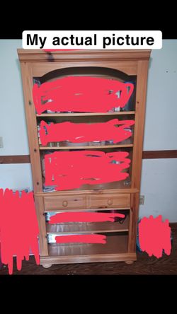 Broyhill Fontana Pine Bookshelf