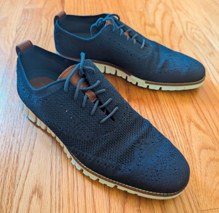 Cole Haan Zerogrand Stitchlite size 9.5 men's oxford shoes - excellent condition