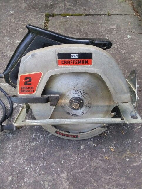 Craftsmen Power Saw And Super Sawcat