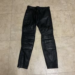 Leather Riding Pants Size 32