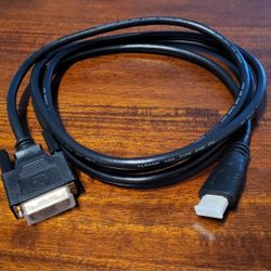 6ft DVI-D to HDMI Cable