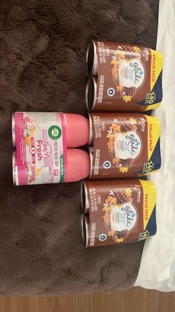 3 X Glade Cashmere Woods + Air Wick Value Pack x1