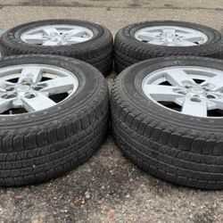 17” JEEP GRAND CHEROKEE COMMANDER WRANGLER WE FINANCE TRADES ACCEPTED RIMS TIRES SET FACTORY 