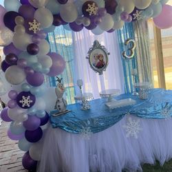 Frozen birthday decorations