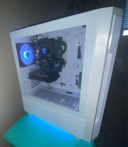 White RGB Gaming PC Intel i7-4790