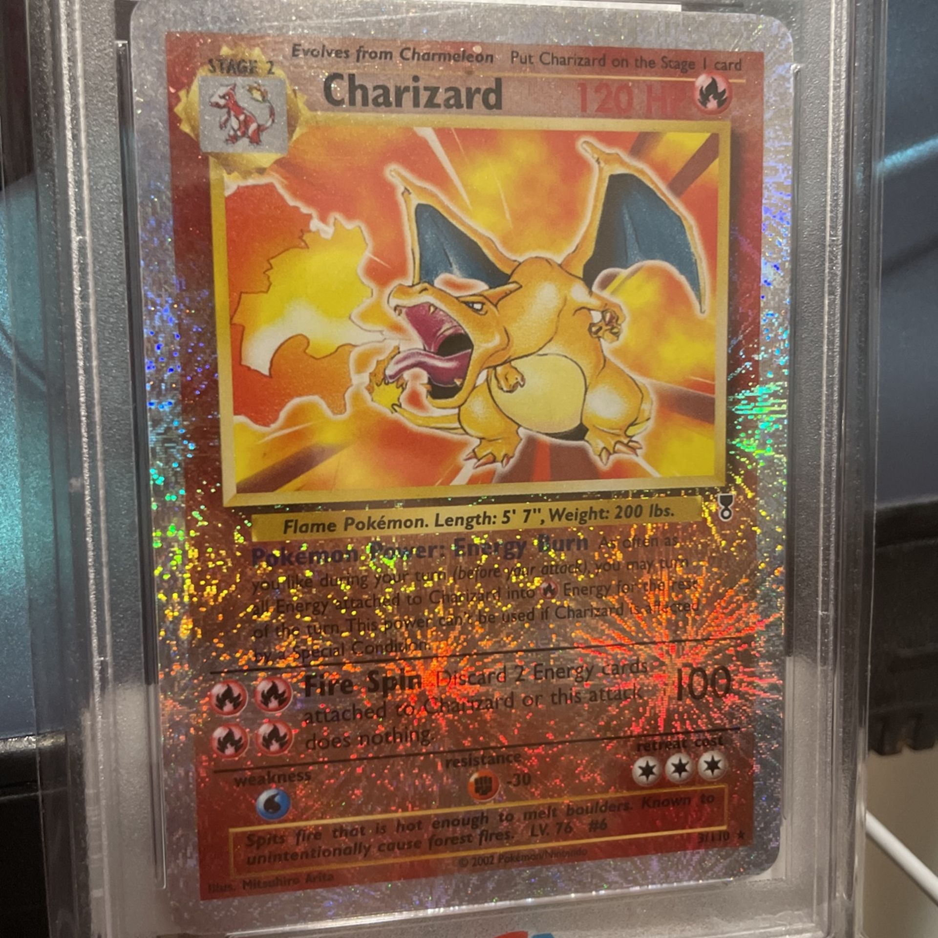 Legendary Reverse Holo harizard !!!