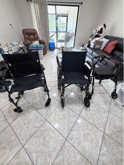 Wheelchair, transport chair and walker chair