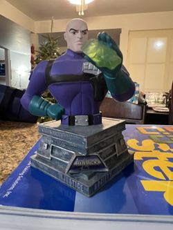 Justice League Superman and Lex Luther Paperweights