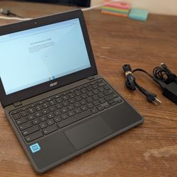 Acer Chromebook 511 C734T Touchscreen Chromebook Laptop with Charger