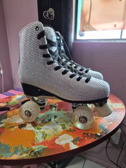 Steve Madden Rhinestone Rollerskates