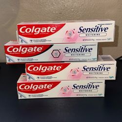 Colgate Sensitive Whitening Bundle 6.0oz 4X$10 