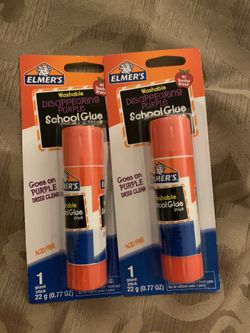 2 Elmers washable school glues