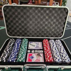 Poker Chip Set (300 Count) - Never Used