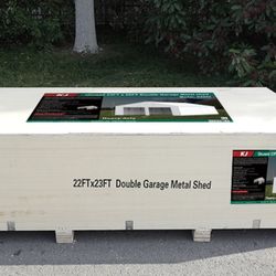 Brand New Metal Garage And Sheds 🔴6ftx8ft, 23ftx22ft🔴