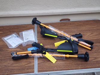 ERGOBAUM 7G crutches - new never used