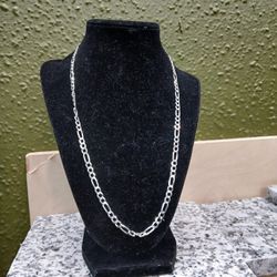 Sterling Silver Figaro Link Chain 