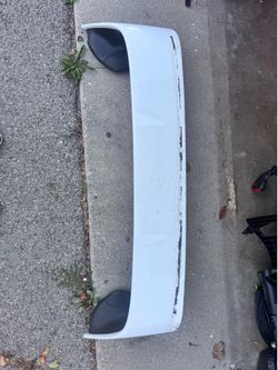 White Oem Evo X wing