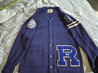 1957 high School Letterman Sweater Rydell High Costume ?