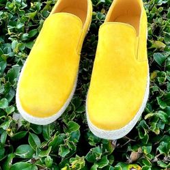 SALE Linen Sole Men Flat Espadrilles Size 13 SALE