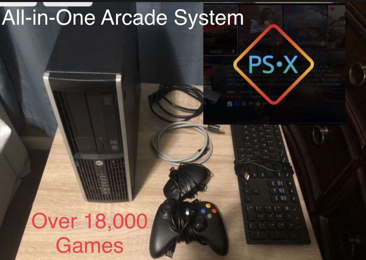 All-in-One PC With Old School Arcade Gaming