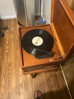 Crosley record player,CD and cassette player