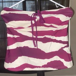 Women’s Zebra Print swim top