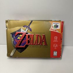 Nintendo 64 The Legend Of Zelda Ocarina Of Time Box Only 