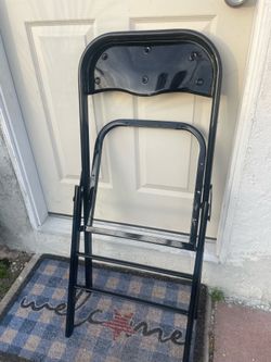 Metal frame old chair  have 6 recycle it