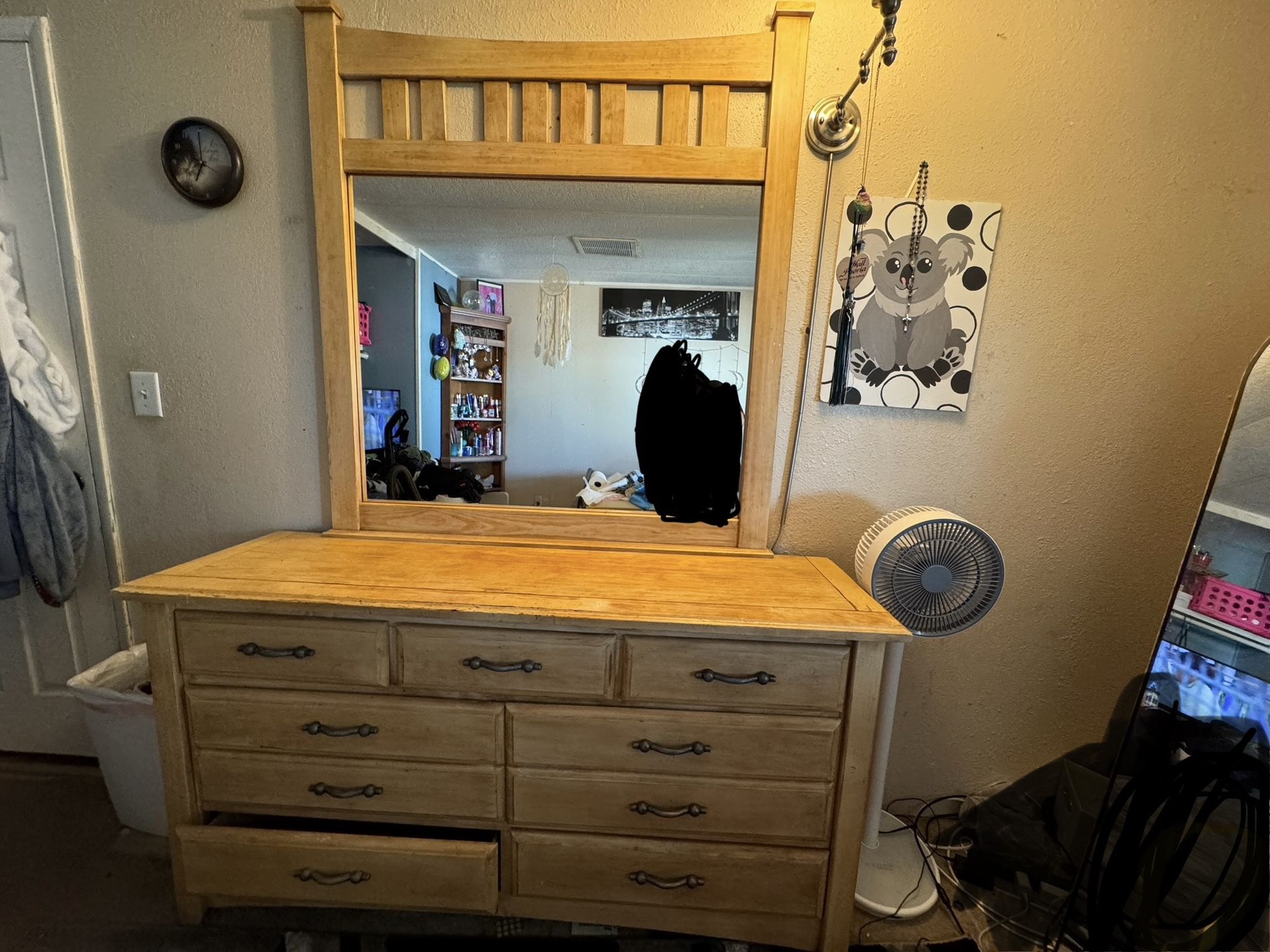 Dresser And Mirror