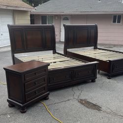 Queen Bed Frame OBO