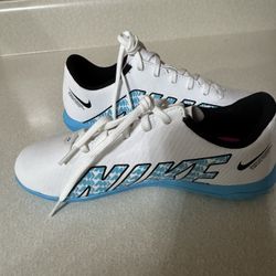 New Youth 5.5/womens 7 Nike White Baltic Blue Pink Blast Mercurial Vapor 15 Club Tf Bs Blast Pack 
