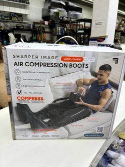 Sharper image air compression boots