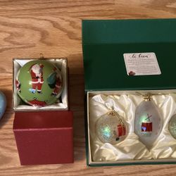Pier One Li Bien ornament lot (new in box)