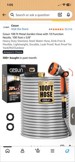 Working/broken 100 foot hose
