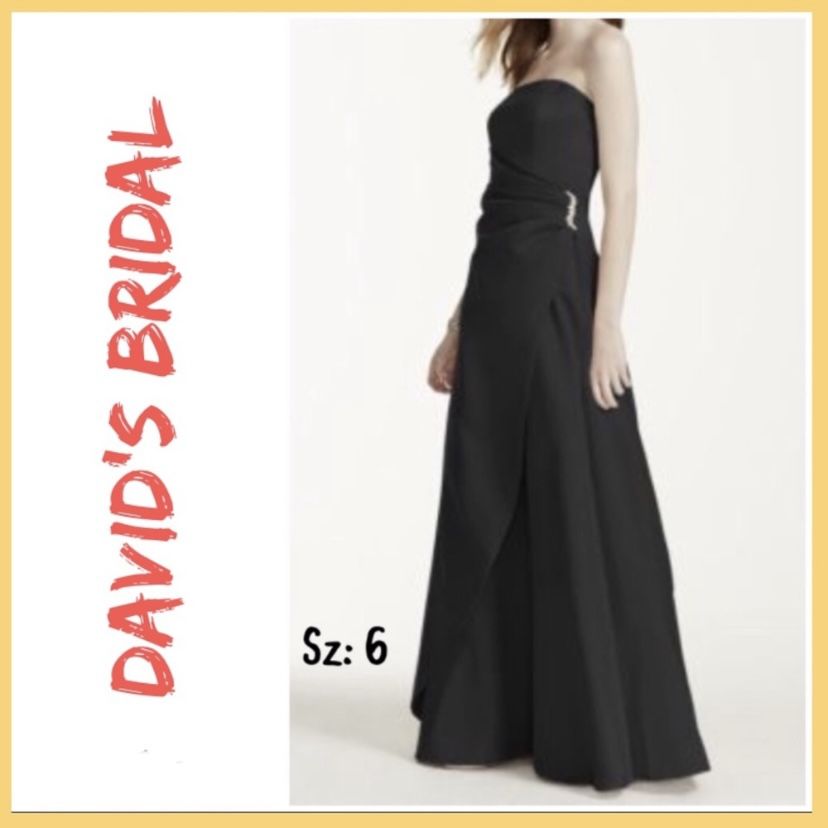 NWT Womens David Bridal Gown Sz:6