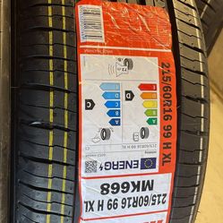 215/60/16 Brand New Set Of Tires