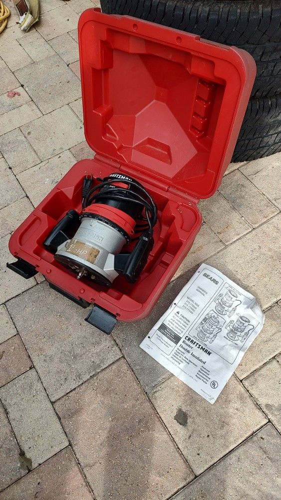 Sears Craftsman Router 1-1/2 Horsepower 