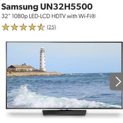 Samsung TV 32” Smart HDTV