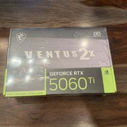 MSI GeForce RTX 5060 Ti VENTUS 2X OC PLUS