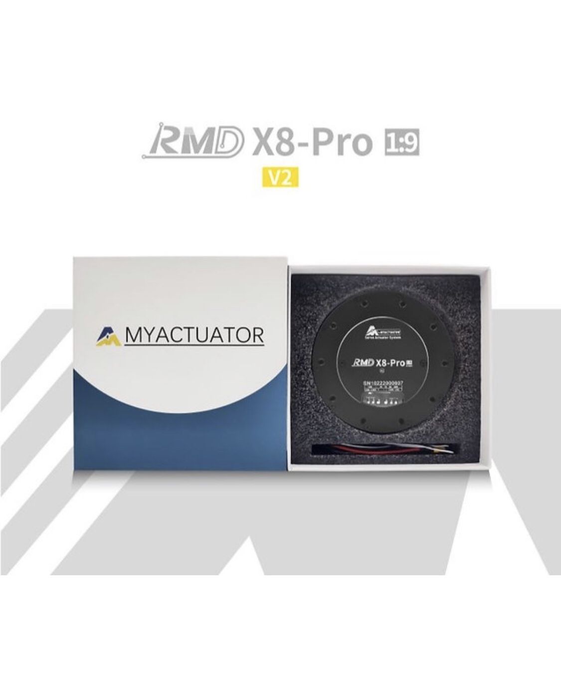 RMD-X8 PRO 1:9 Brushless DC Servo Motor for Actuator System 24v-48v 35N.m