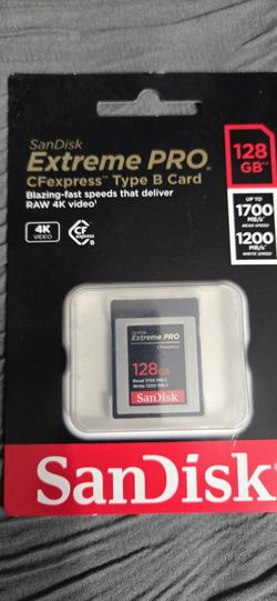 Sandisk Extreme Pro CF CARD TYPE B