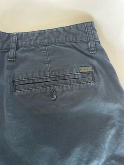 Men's Armani Exchange A|X Chino Shorts Size 32 Dark Blue