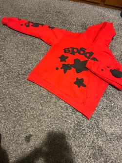 spider Hoodie Red size L