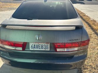 2007 honda accord for parts