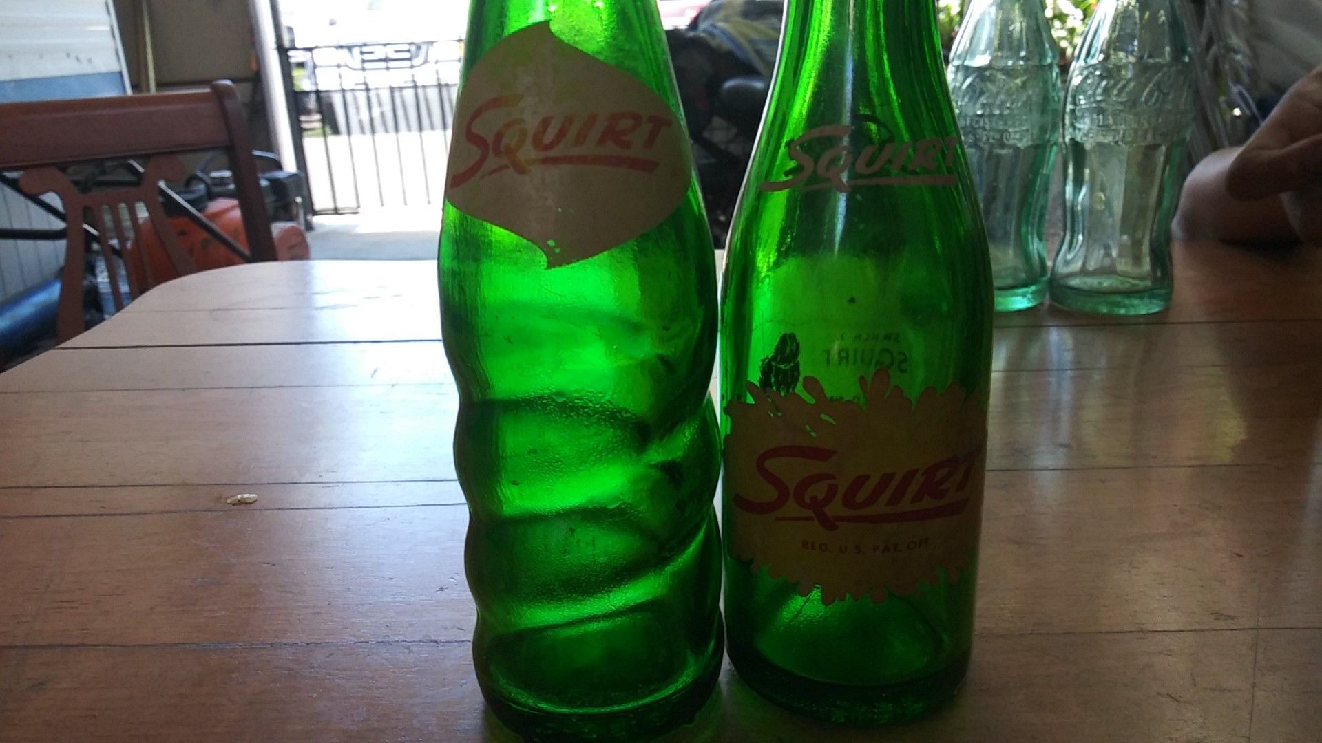 Squirt antique bottles