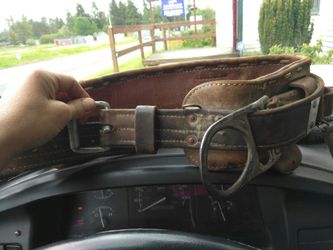 Bashlin lineman safety belt
