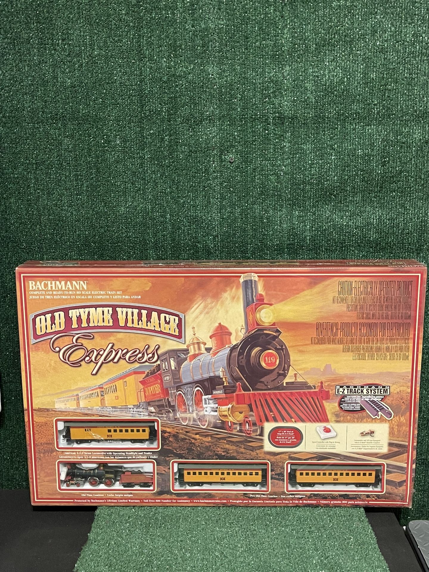 BACHMANN “Old Tyme Village Express “ Ho Scale Old West Electric Train Set. 