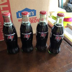 2020 Buccaneers Coke bottles