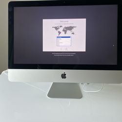 IMac Late 2013 21.5 Inch 2.7 Ghz I 5 8 Gig Ram  1T Storage 