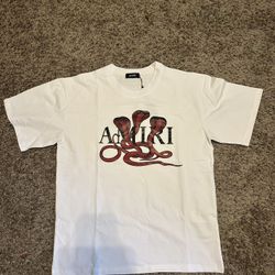 White amiri shirt (throw a price)